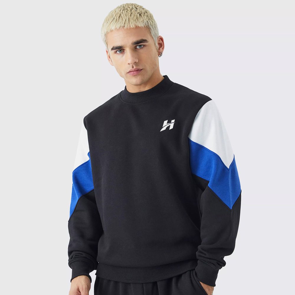 Custom Paneled Sweatshirt