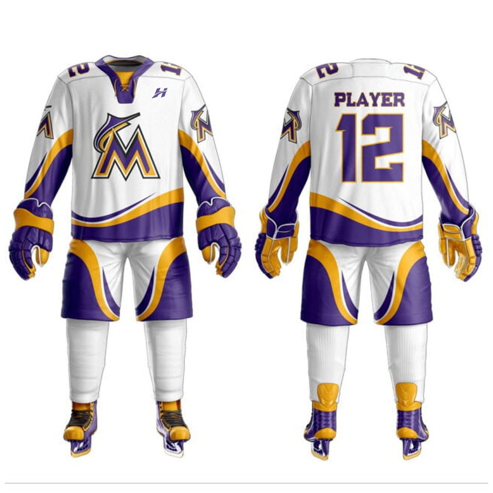 Custom Sublimated Ice Hockey Uniforms