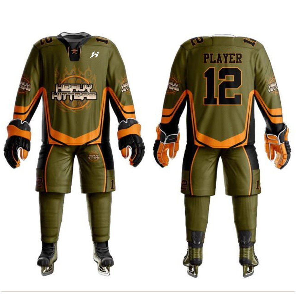 Custom Sublimated Ice Hockey Uniforms