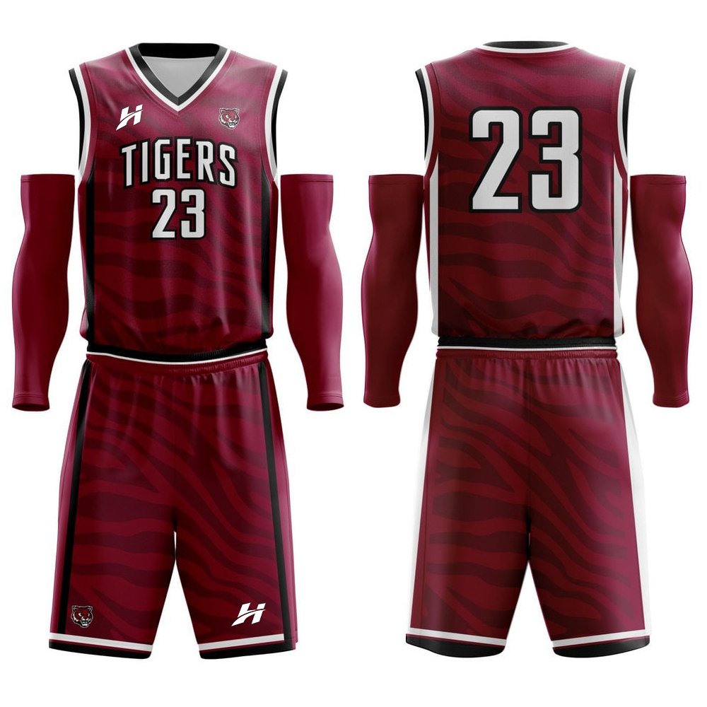 Custom Sublimated Basketball Uniforms