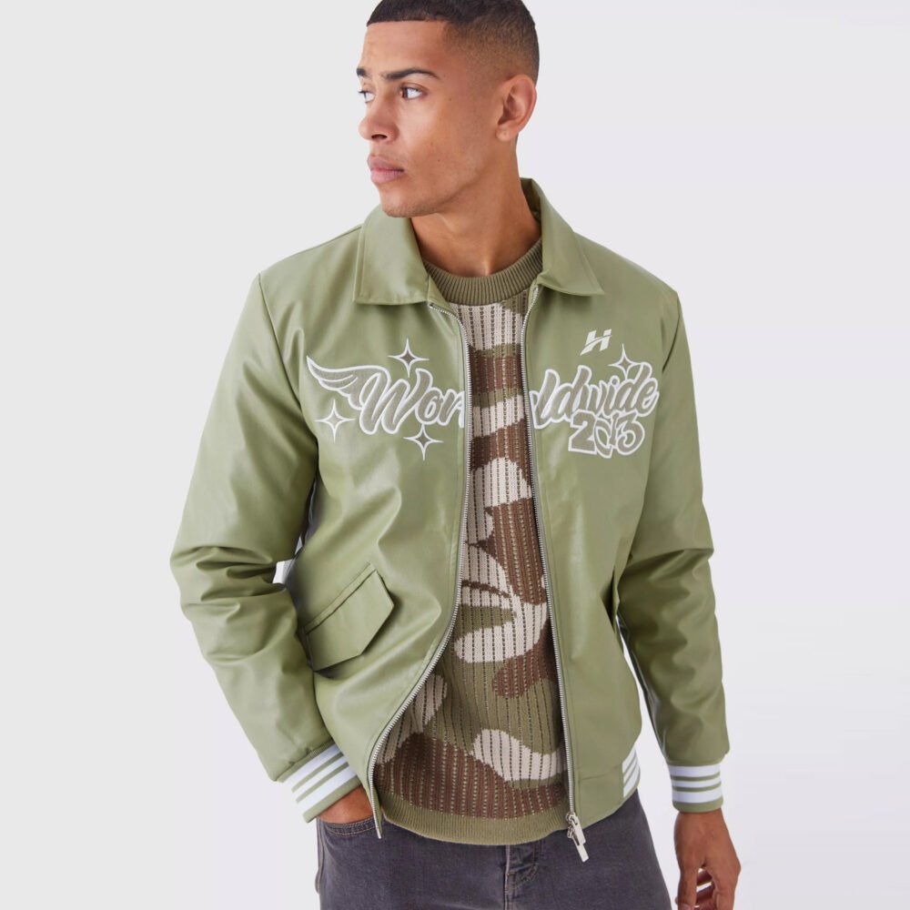 Custom Embroided Bomber Jacket