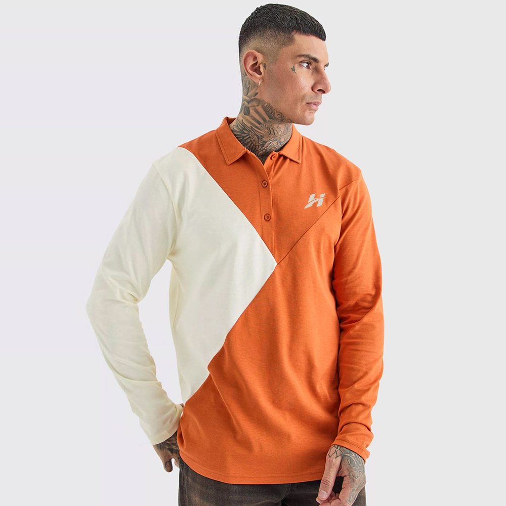 Custom Panel Polo Shirt