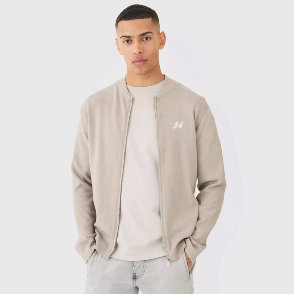 Custom Logo Bomber Jacket