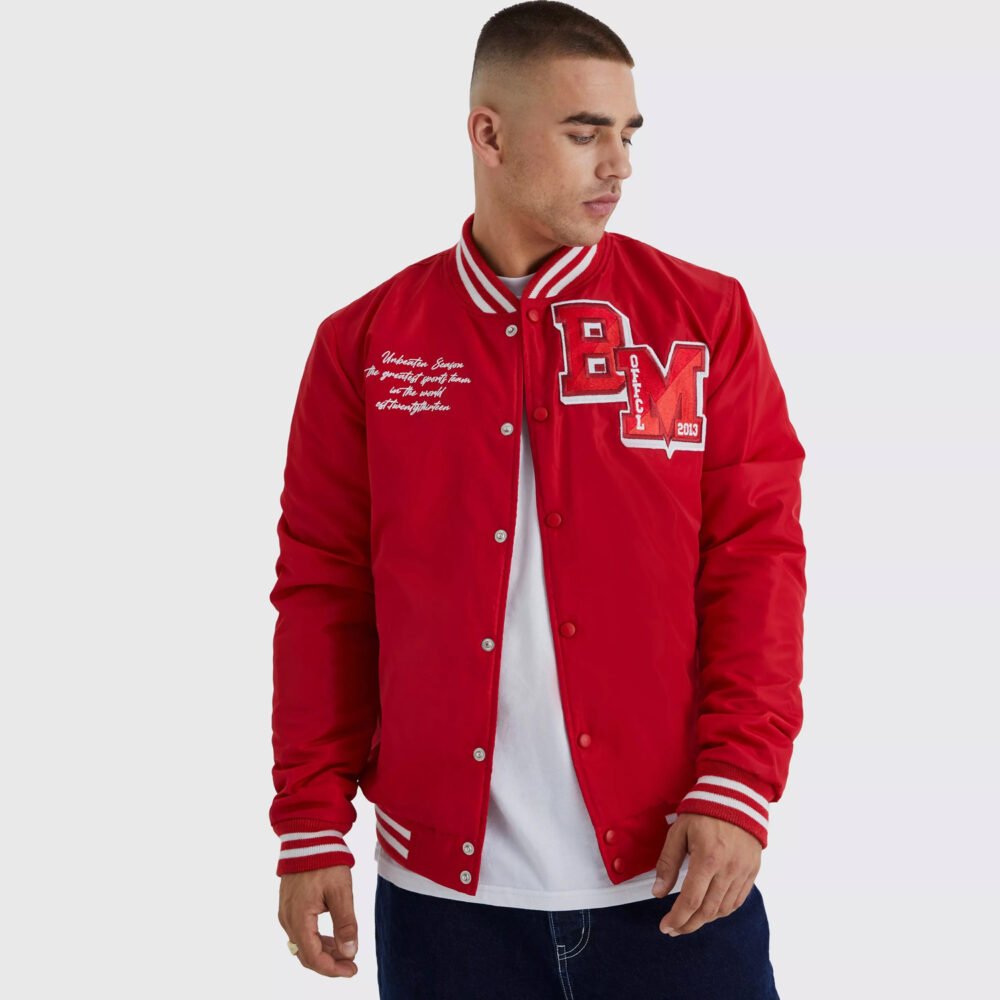 Custom Embroidered Varsity Jacket