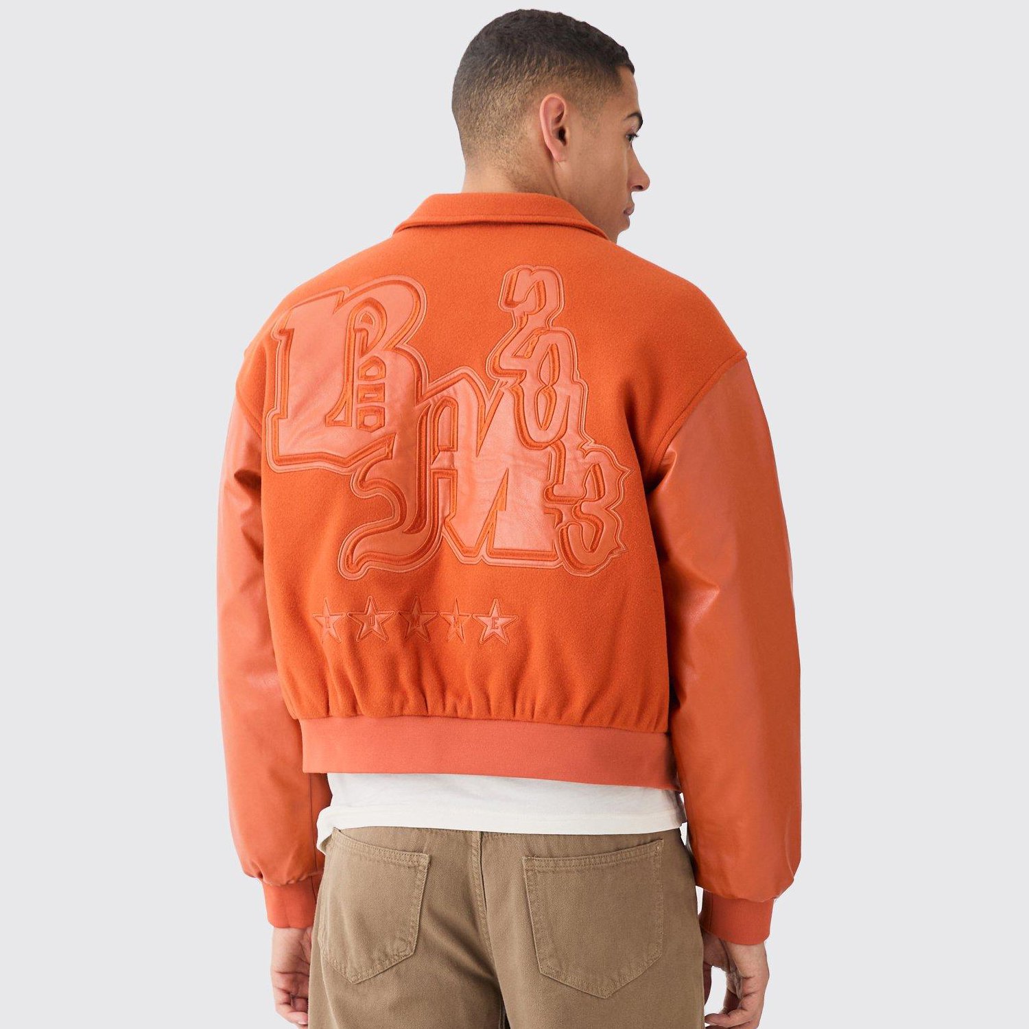 Custom Logo Varsity Jacket - Image 2